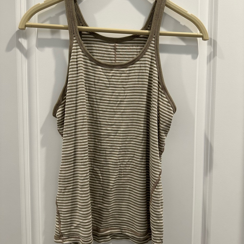 Lululemon Athletica Striped Tank Top